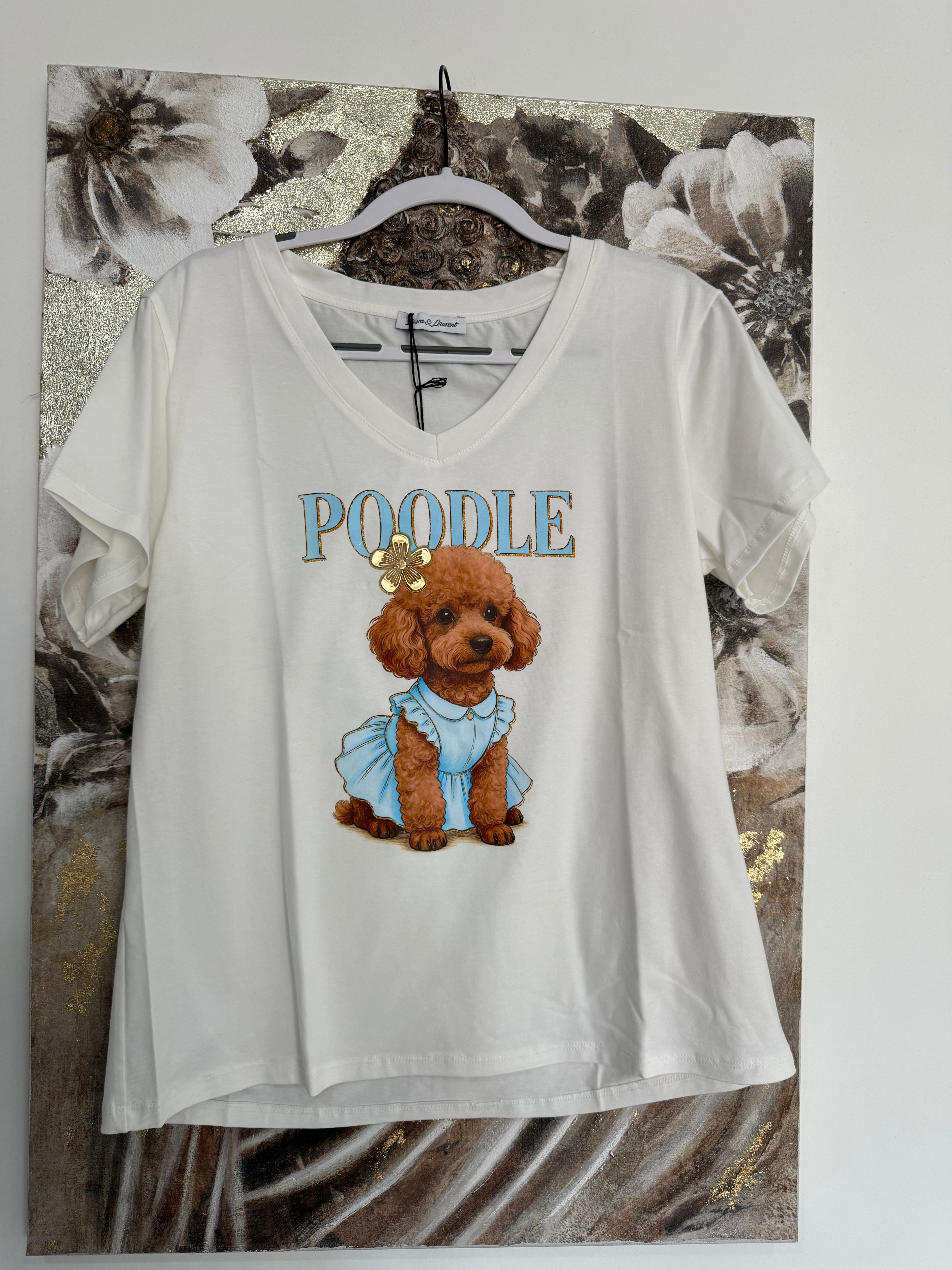 T-shirt en Col v