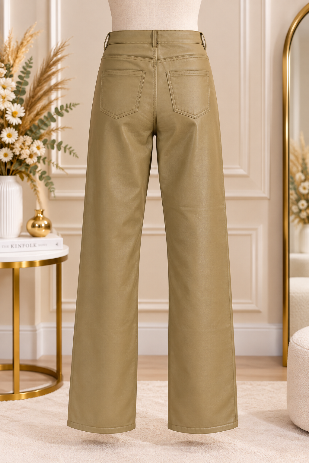 Pantalon Élisa -effet simili