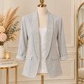 Blazer rayé chic