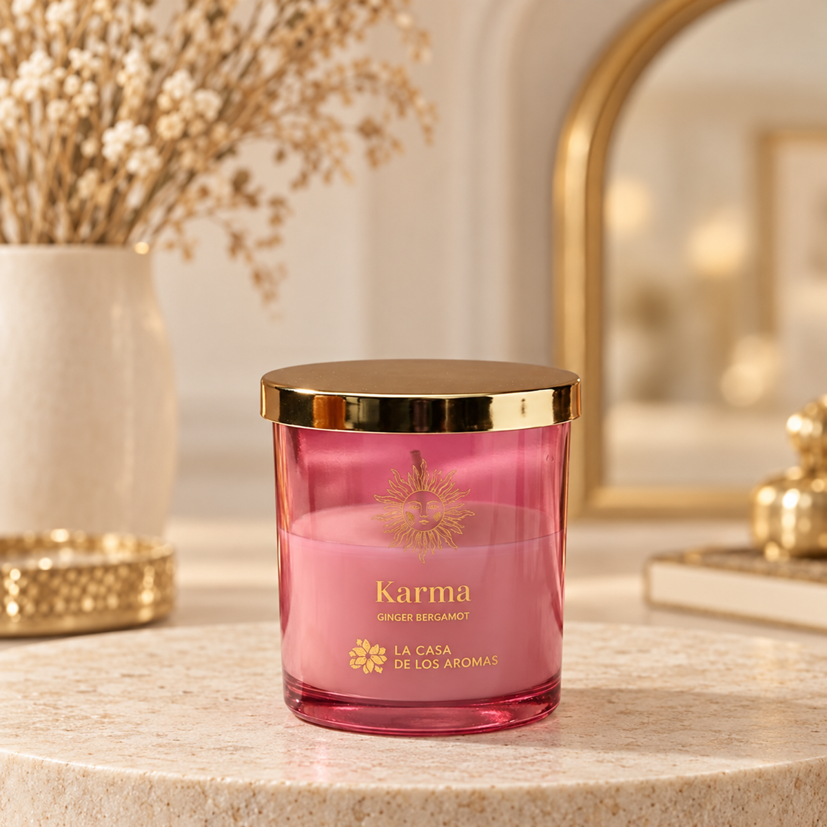 Bougie Karma – Gingembre & Bergamote