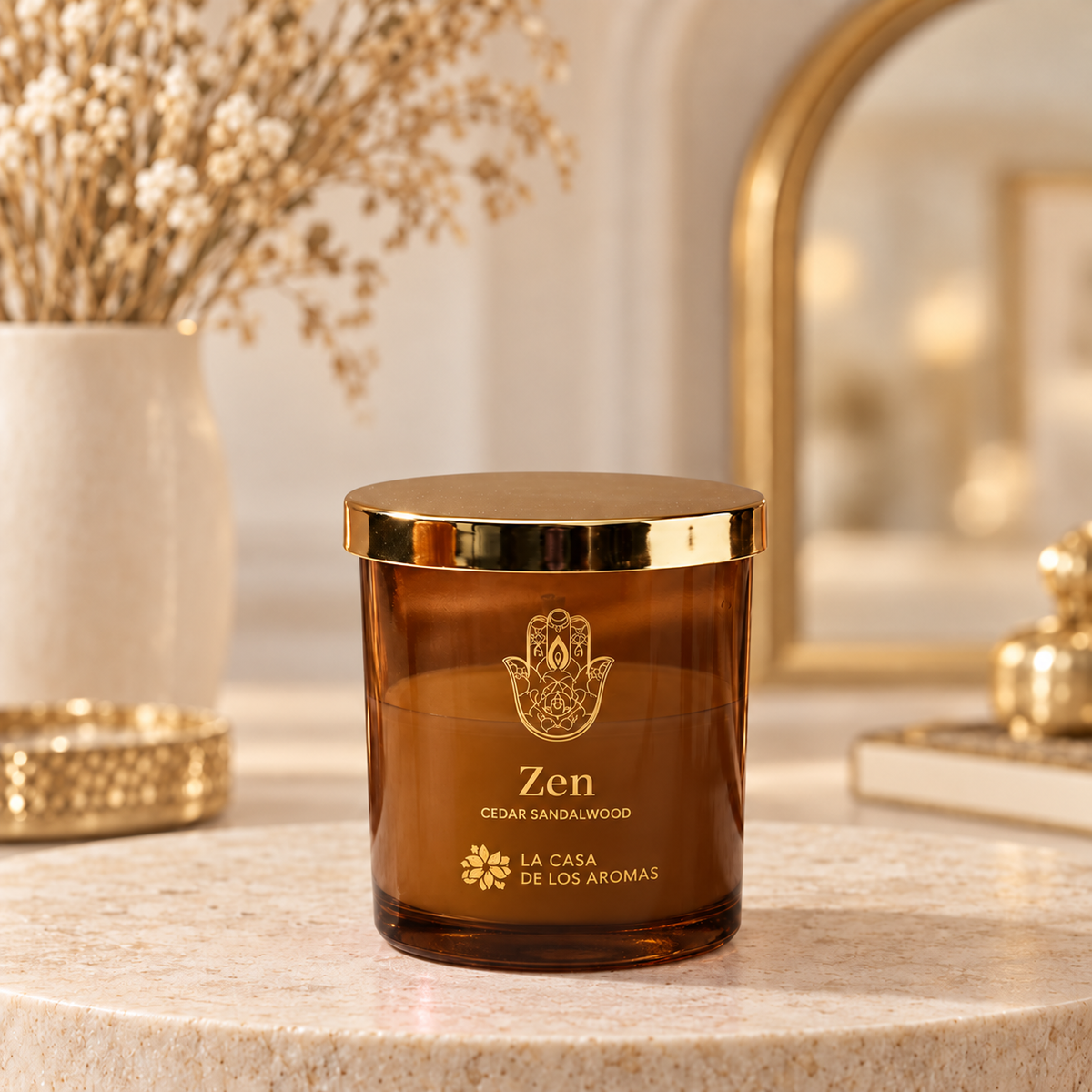 Bougie Zen – Cèdre & Bois de Santal