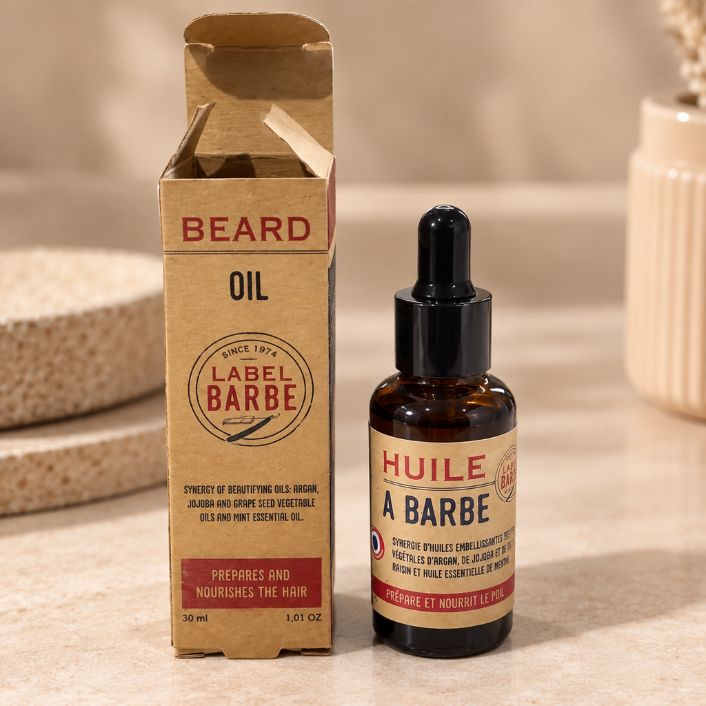 Huille à barbe