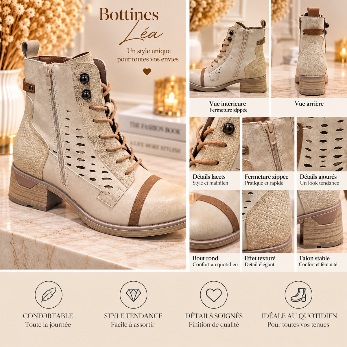 Bottines Léa
