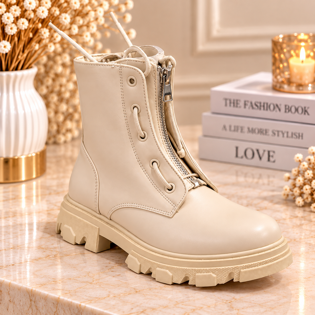 Bottines écrues (enfants)