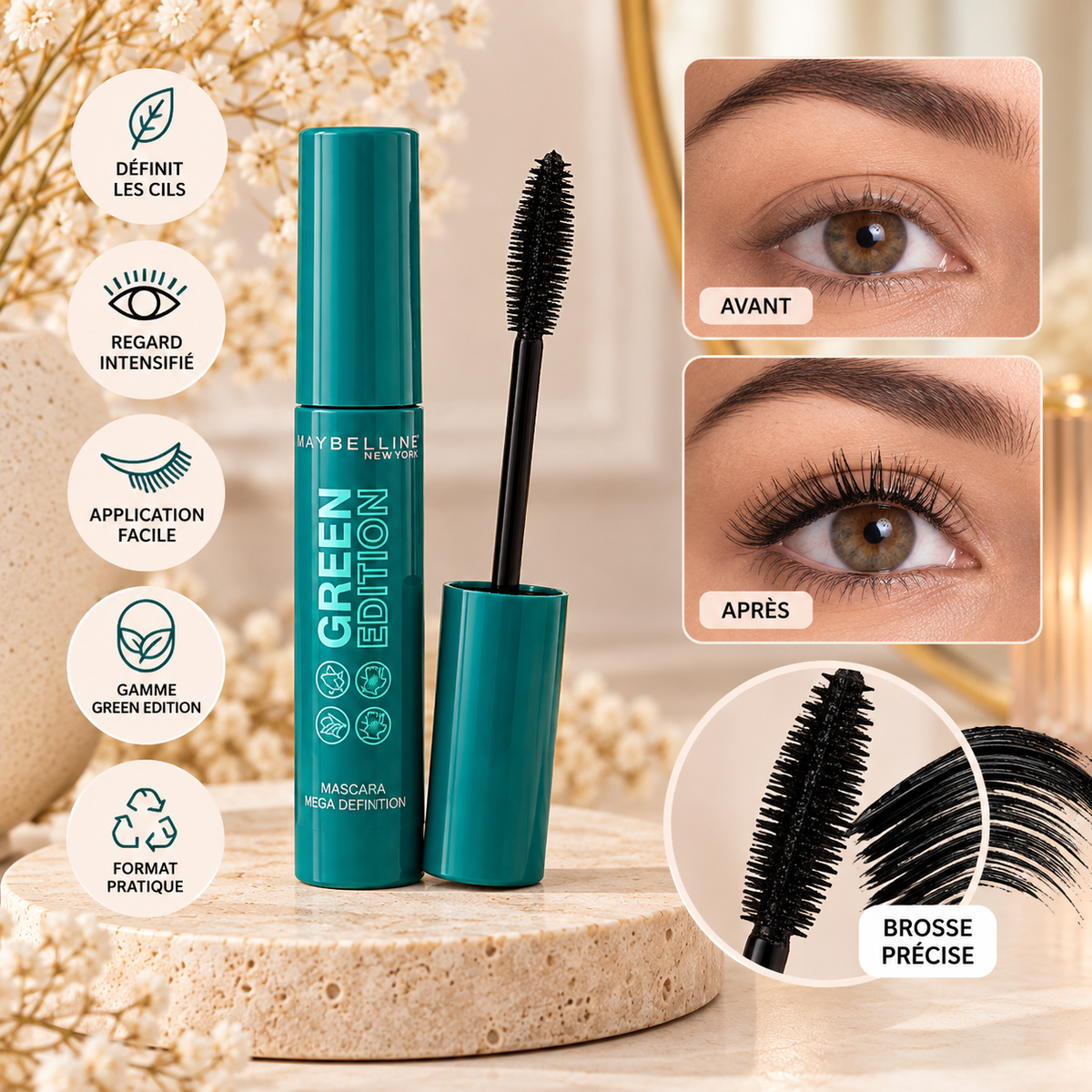 Mascara Green Edition – Maybelline New York