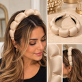 Serre-Tête Satiné Rembourré – Beauté & Démaquillage