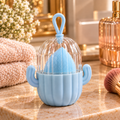 Éponge de maquillage avec boîte de rangement Cactus