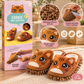 Chaussons Nettoyants Chat Cookie