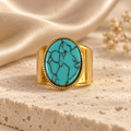 Bague bleue