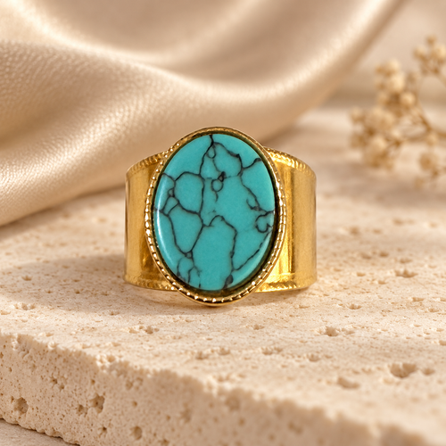 Bague bleue